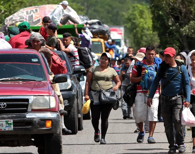 México recibió una alta cuota de refugiados