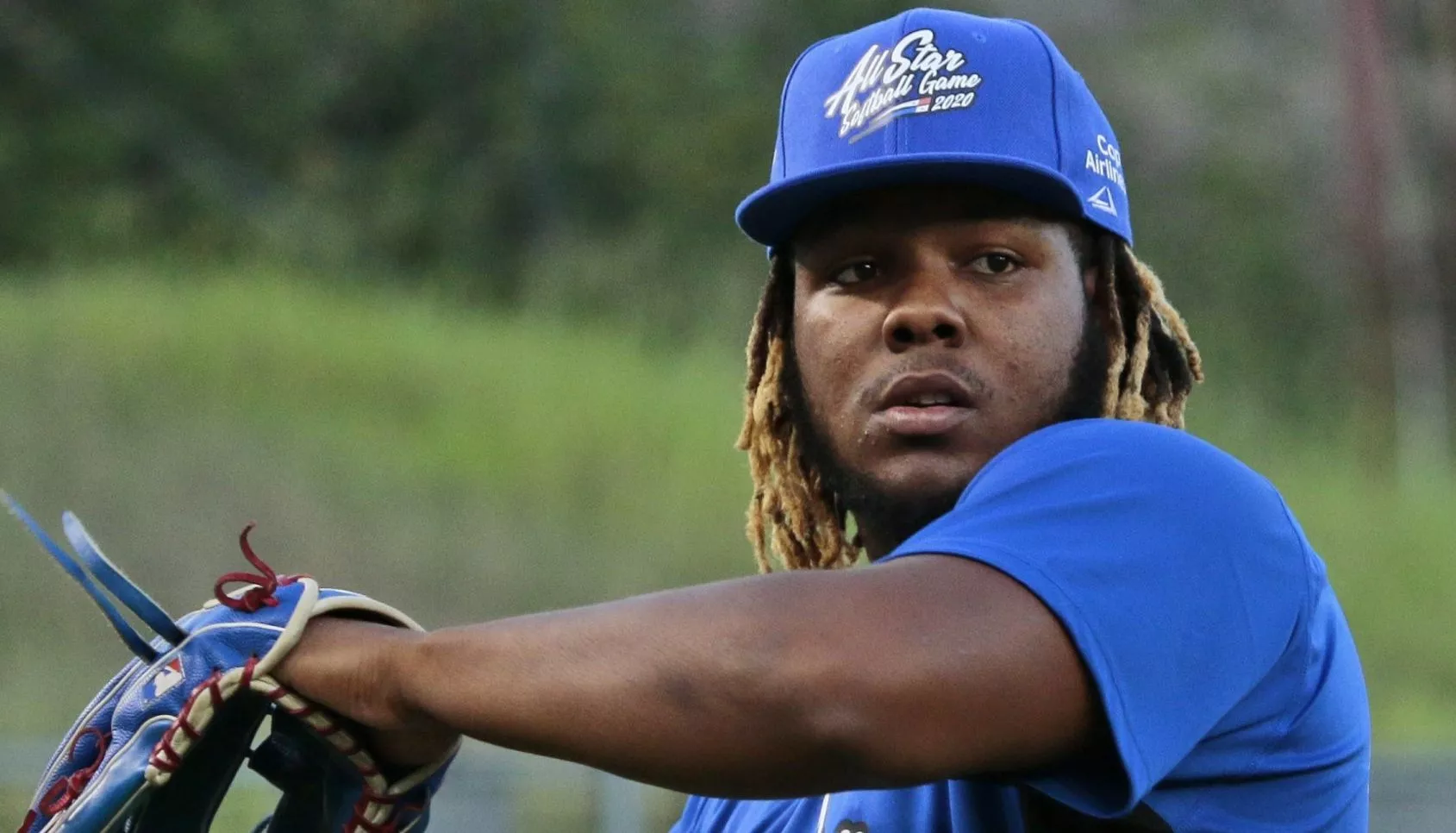 Vladimir Guerrero Jr. trabaja duro para la próxima temporada