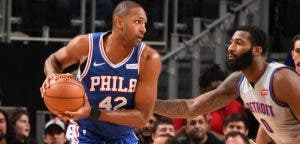 Horford va cargando pesado con los Sixers