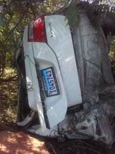 Mueren cuatro personas, entre ellas 3 miembros de una familia, en un accidente en Baní