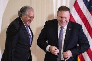 Pompeo hace campaña por Almagro en la OEA: “Es un campeón de la libertad»