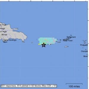 Un sismo de magnitud 5,8 causa daños en Puerto Rico