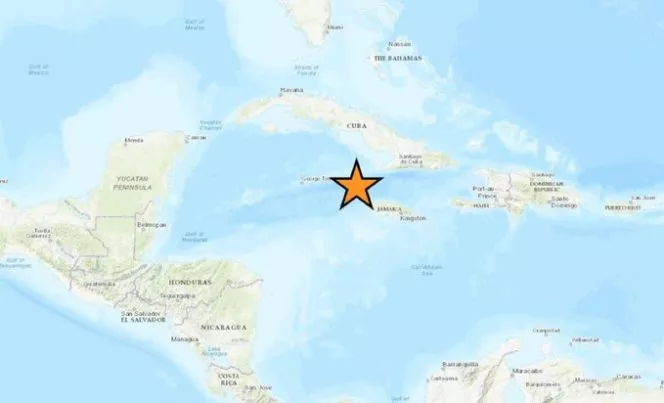 Sismo de magnitud 7,7 remece el sur de Cuba y el noroeste de Jamaica