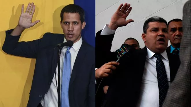 Luis Parra y Juan Guaidó: qué puede pasar en Venezuela tras la polémica proclamación de dos presidentes de la Asamblea Nacional