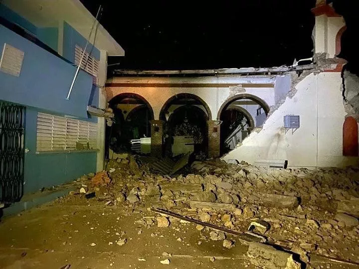 Puerto Rico sin electricidad a causa del terremoto de magnitud 6,6