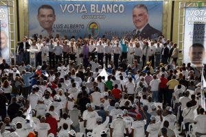 PRD proclama candidatos del municipio Santo Domingo Este