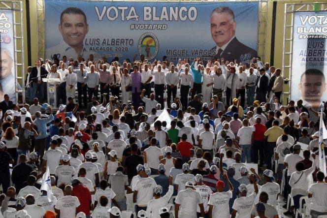 PRD proclama candidatos del municipio Santo Domingo Este