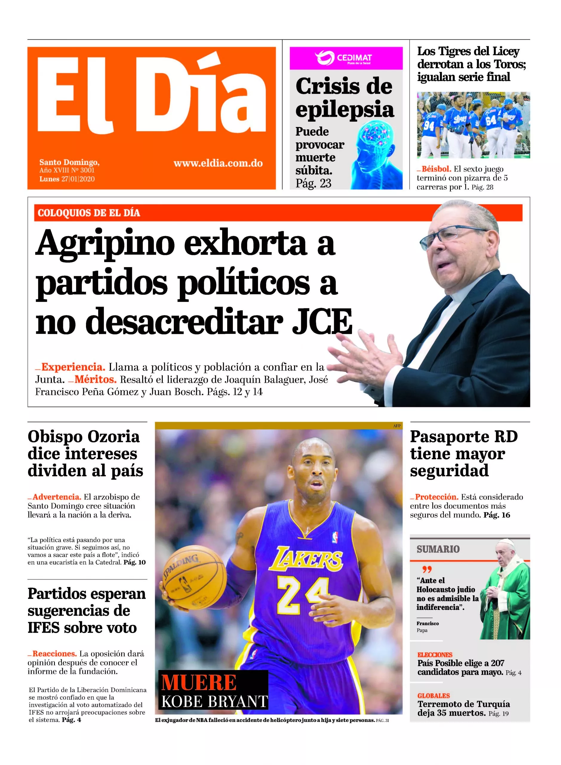 Portada impresa