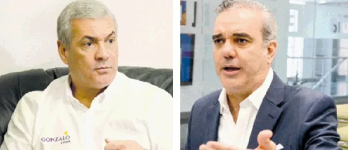 Luis Abinader y Gonzalo Castillo dispuestos a firmar un pacto por el país