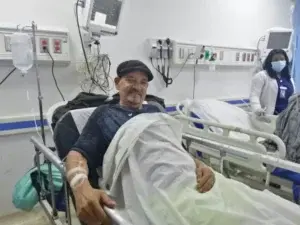 Jerry Vargas, en estado salud  crítico