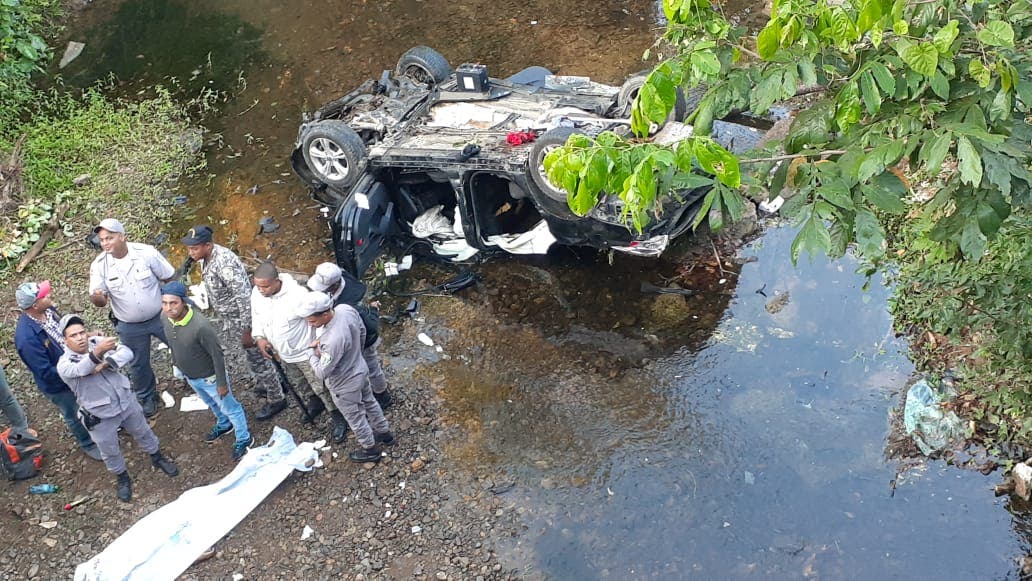 Se presume eran delincuentes los seis fallecidos esta mañana en accidente Monte Plata