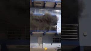 Conato de incendio afecta recinto de la Universidad APEC