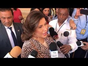 Margarita Cedeño asegura PLD ganará ampliamente elecciones municipales de febrero