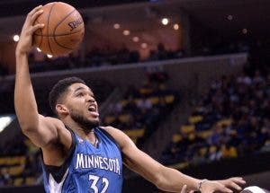 Karl-Anthony Towns se convierte en el primer pívot en ganar el concurso de triples