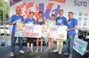 Atletas Medina y Rodríguez ganan  carrera 10K 2020