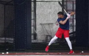 Juan Soto no se limita y sigue trabajando fuerte desde su casa