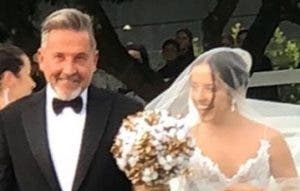 Evaluna, hija de Montaner se casó en Miami