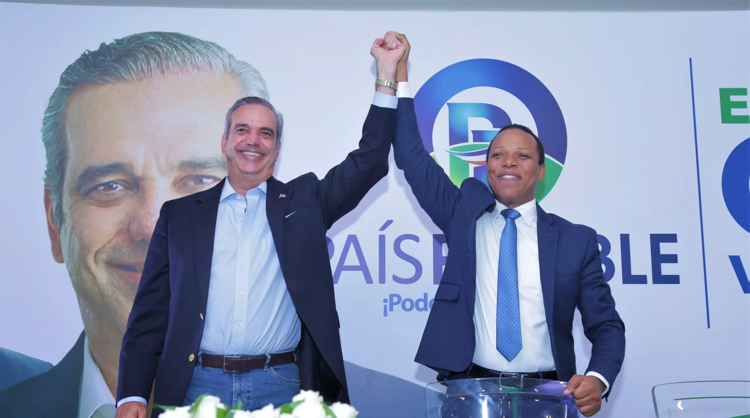 País Posible proclama a Luis Abinader como su candidato presidencial