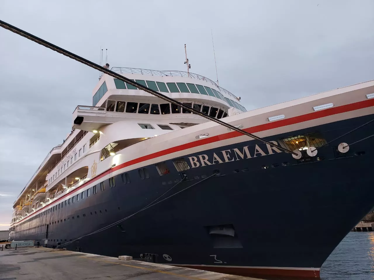 Coronavirus: impiden desembarco crucero en La Romana porque lleva 8 pasajeros con síntomas sospechosos de la enfermedad