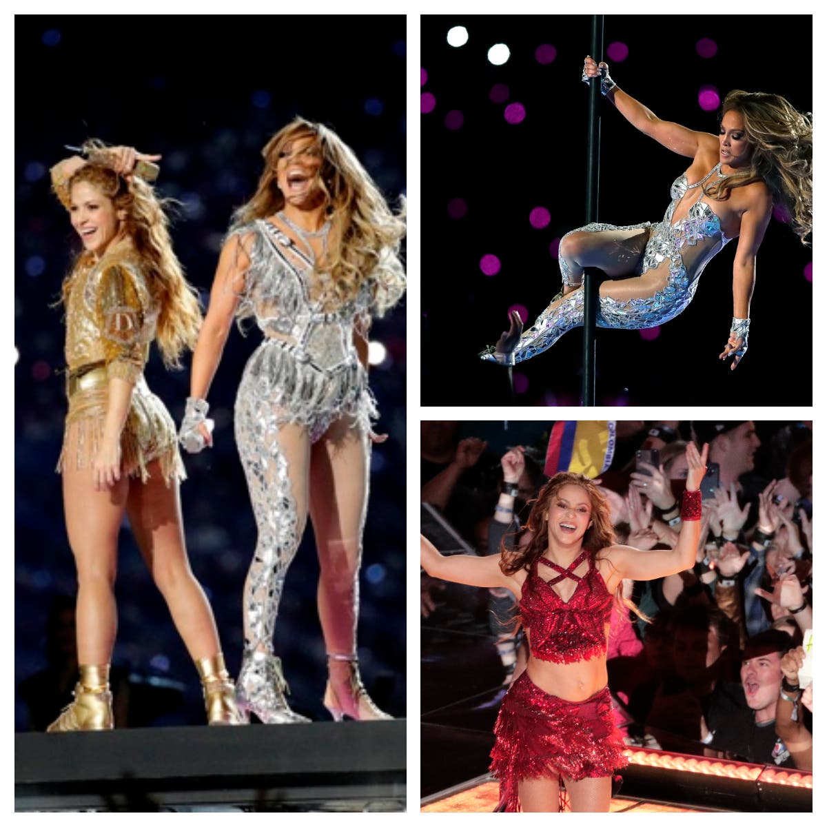 Shakira y JLo dan mensaje de orgullo latino y poder femenino en el Super Bowl