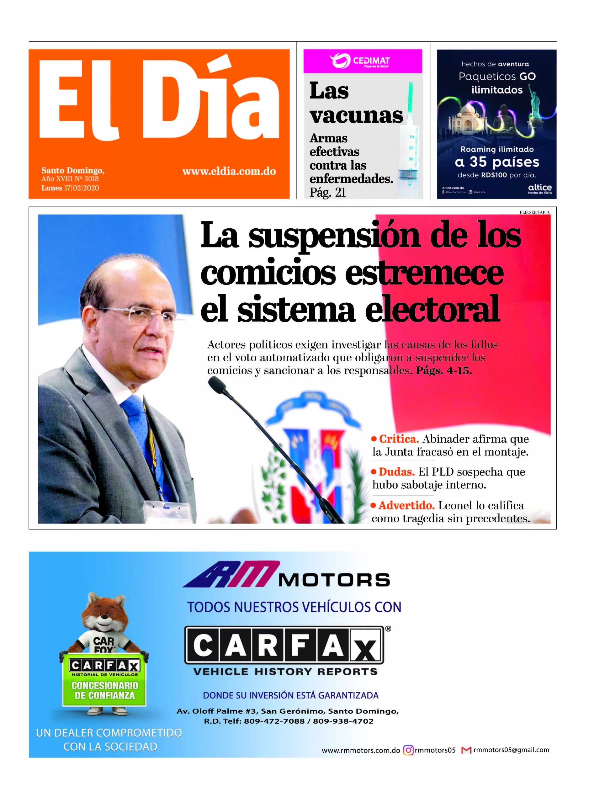 Portada impresa