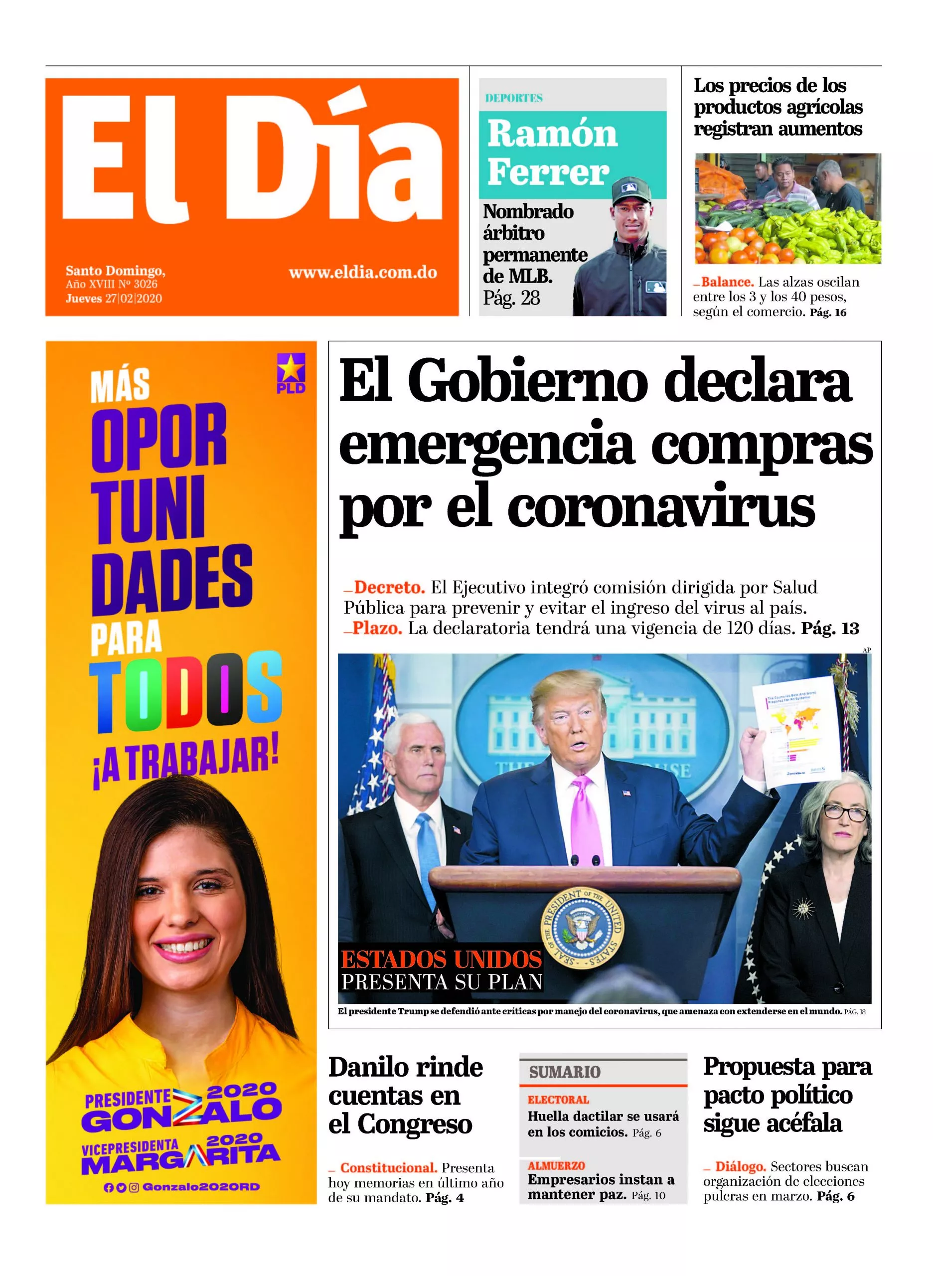 Portada impresa