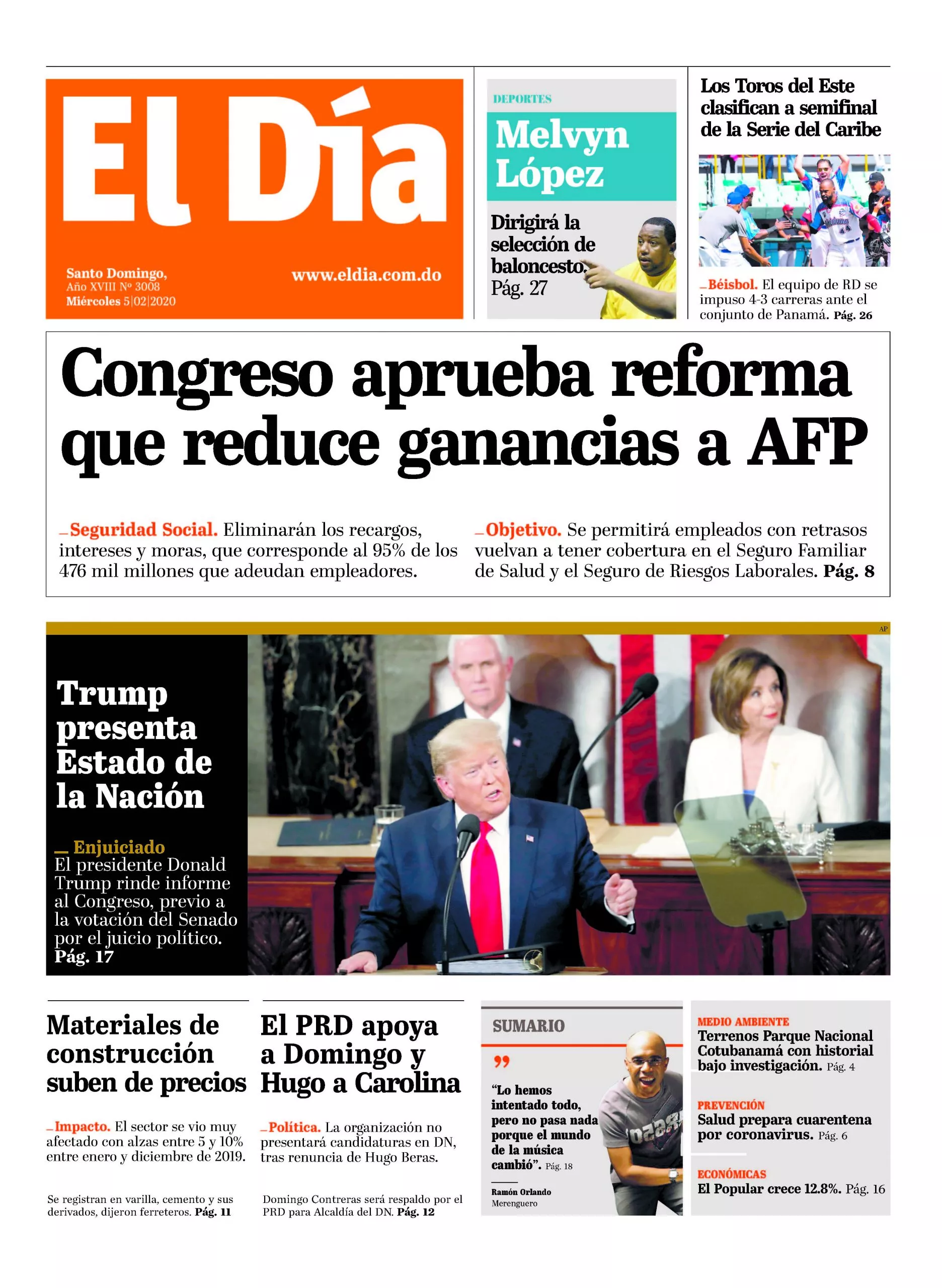 Portada impresa