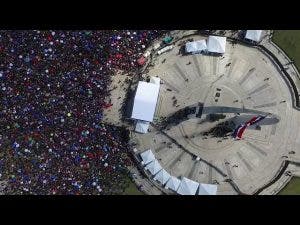 Miles acuden a Plaza de la Bandera a «Trabucazo 2020»