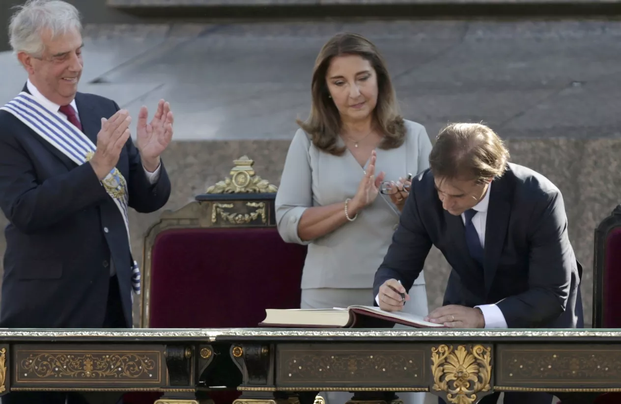 Luis Lacalle llega con ideas de cambio a Presidencia