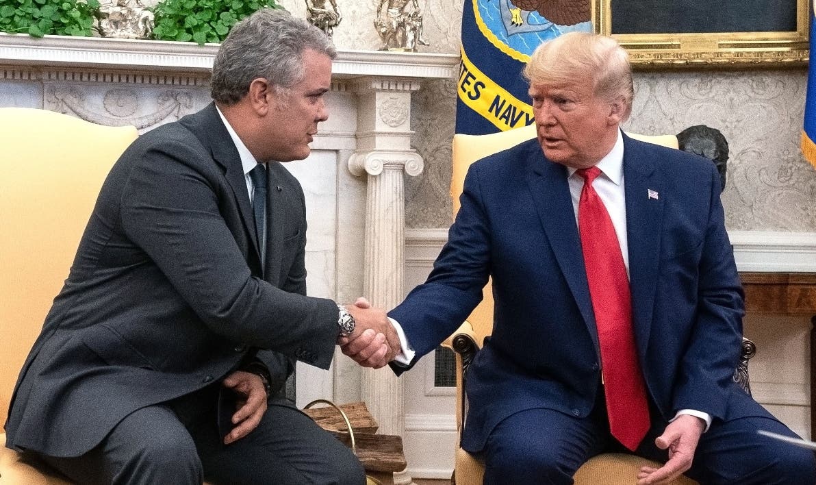 Trump y Duque tratan el caso de Venezuela