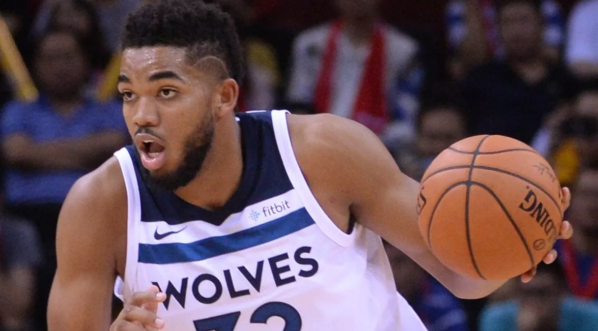 Karl  Towns carga pesado fracaso de T-Wolves