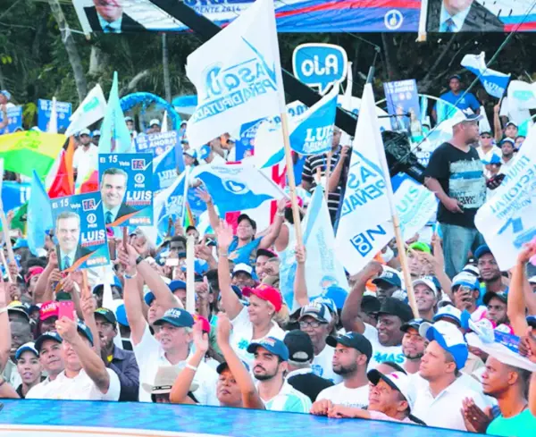 Cierre de campaña PRM, Luis Abinader