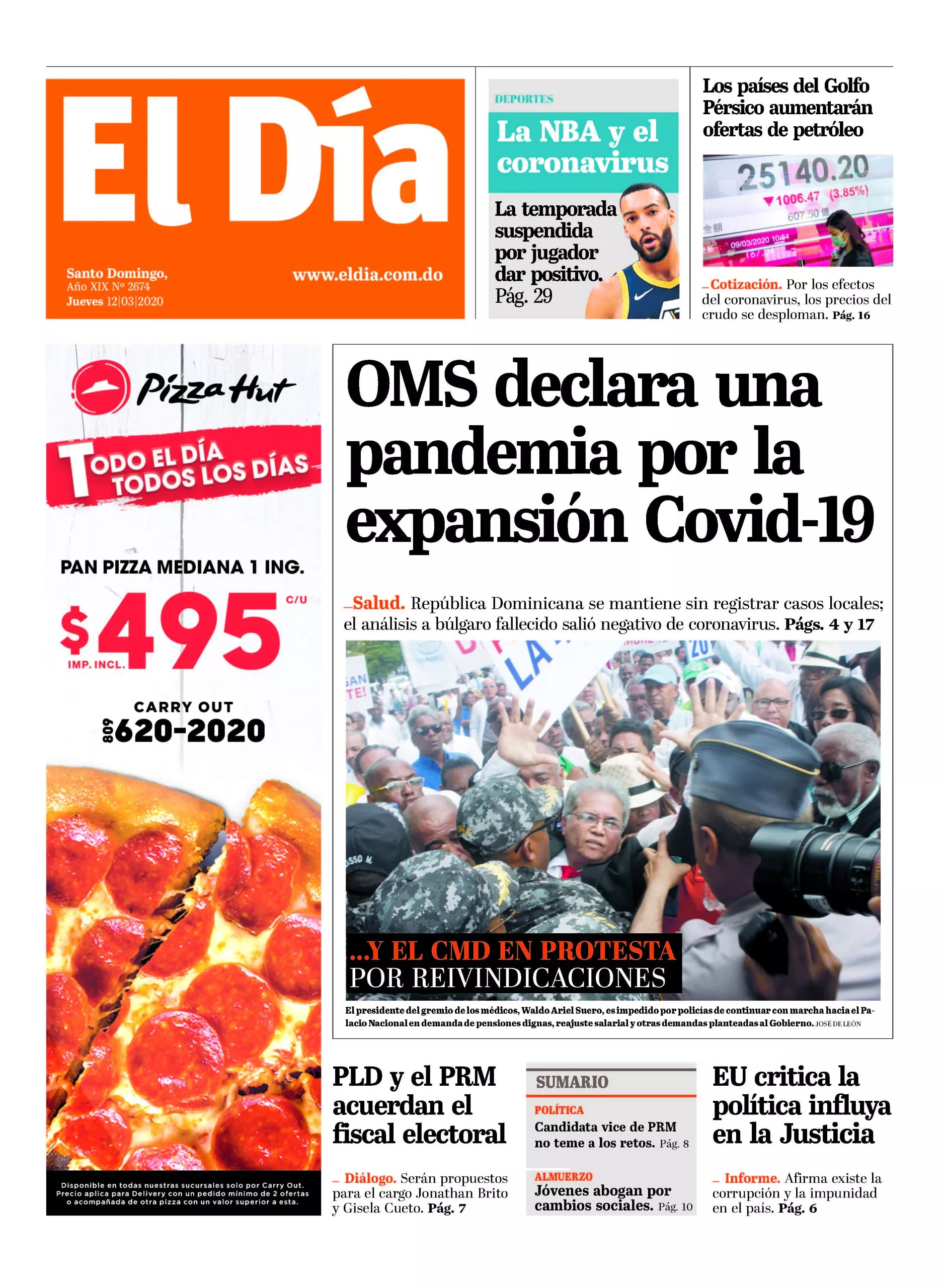 Portada impresa