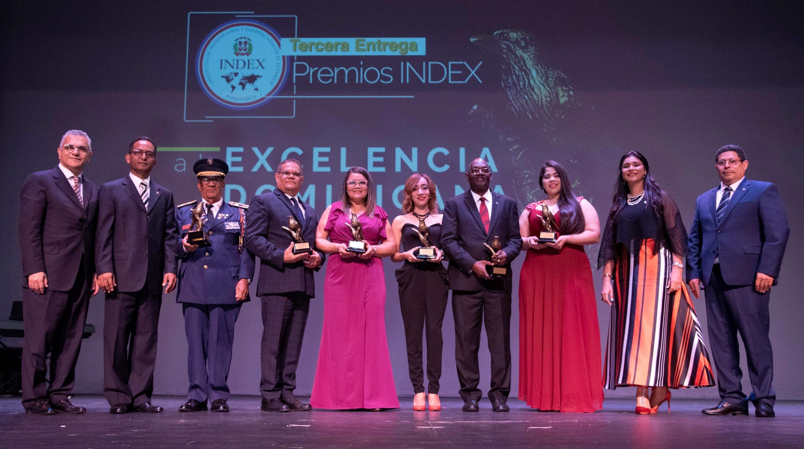 Otorgan el «Premio INDEX a la Excelencia Dominicana en Puerto Rico 2019»