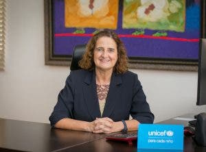 Rosa Elcarte, representante en el país de Unicef