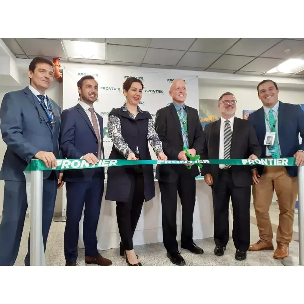 Aerolínea Frontier Airlines inaugura nueva ruta