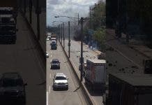 Bloquean autopista Duarte en demanda reconteo de votos regidores Pedro Brand