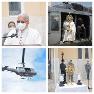 Feligreses se unen a bendición aérea de Jesús en el Santísimo Sacramento