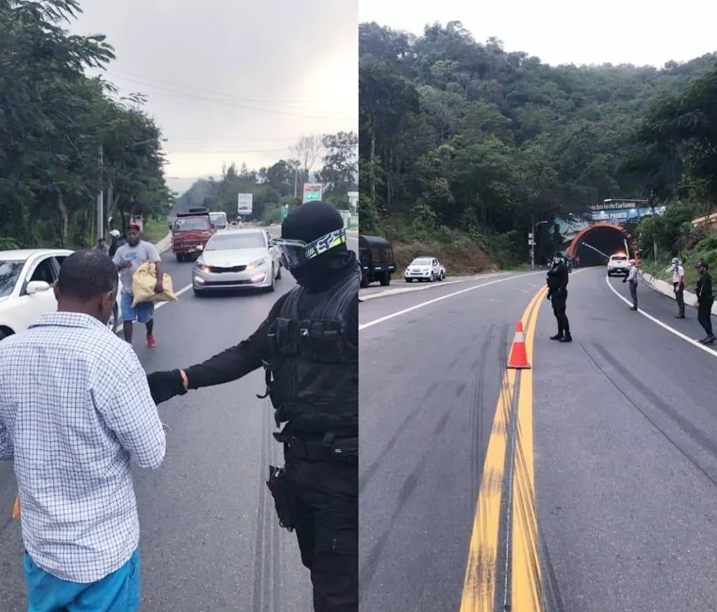 Instalan retenes en carreteras e impiden entrada a Puerto Plata por prevención COVID-19