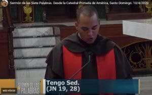 SERMÓN DE LAS 7 PALABRAS:Sacerdote llama a no perder la fe y la esperanza en un mundo nuevo