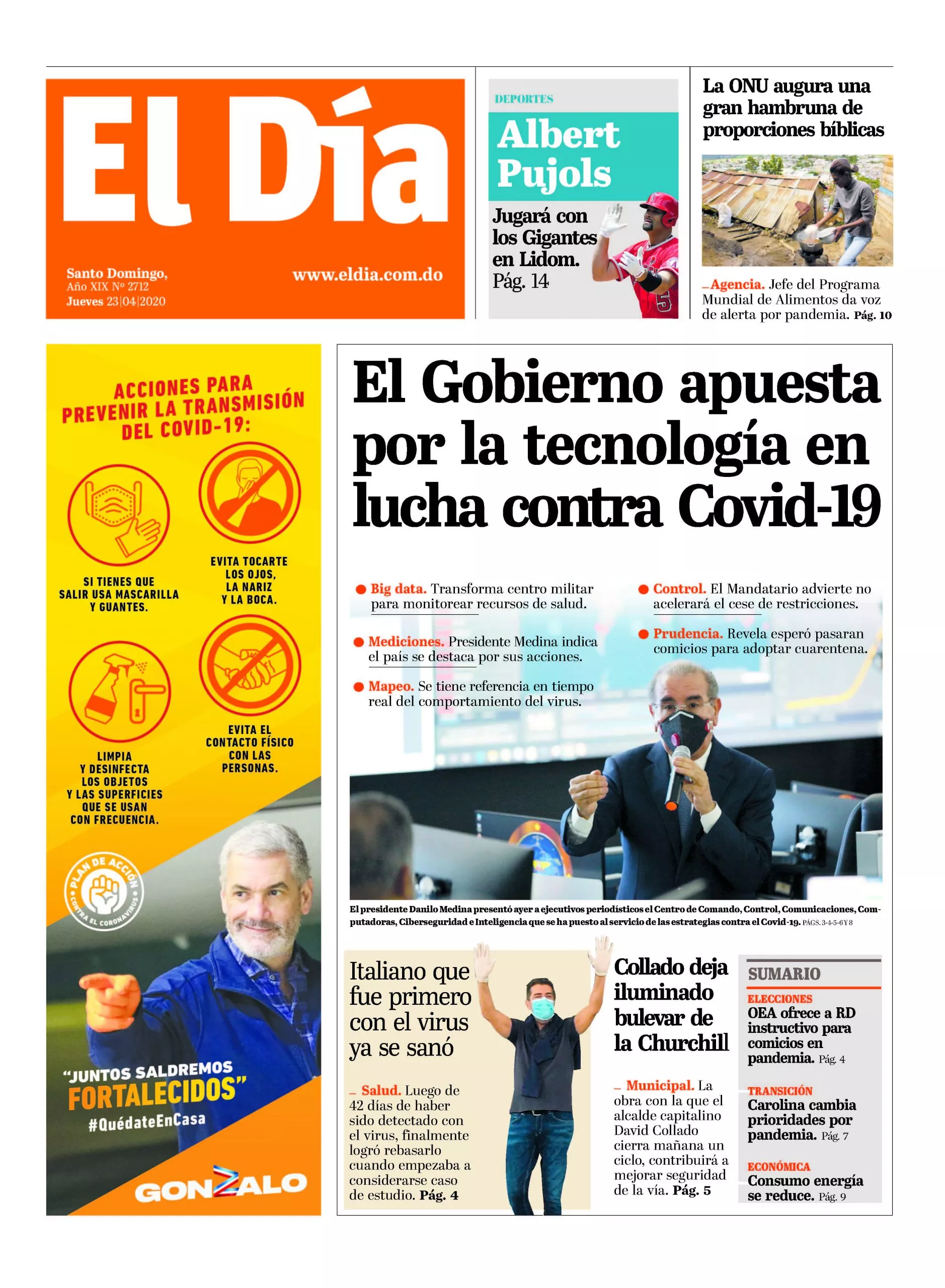 Portada impresa