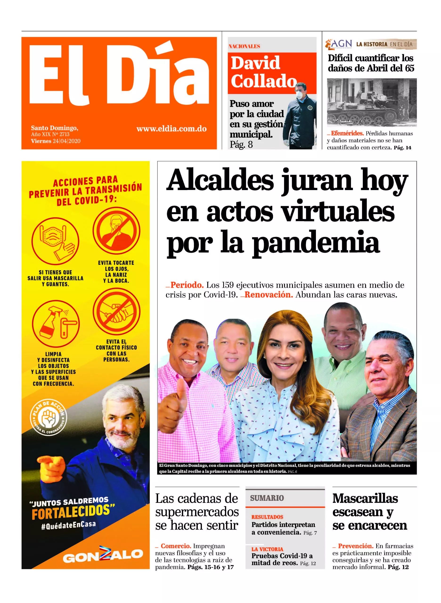 Portada impresa