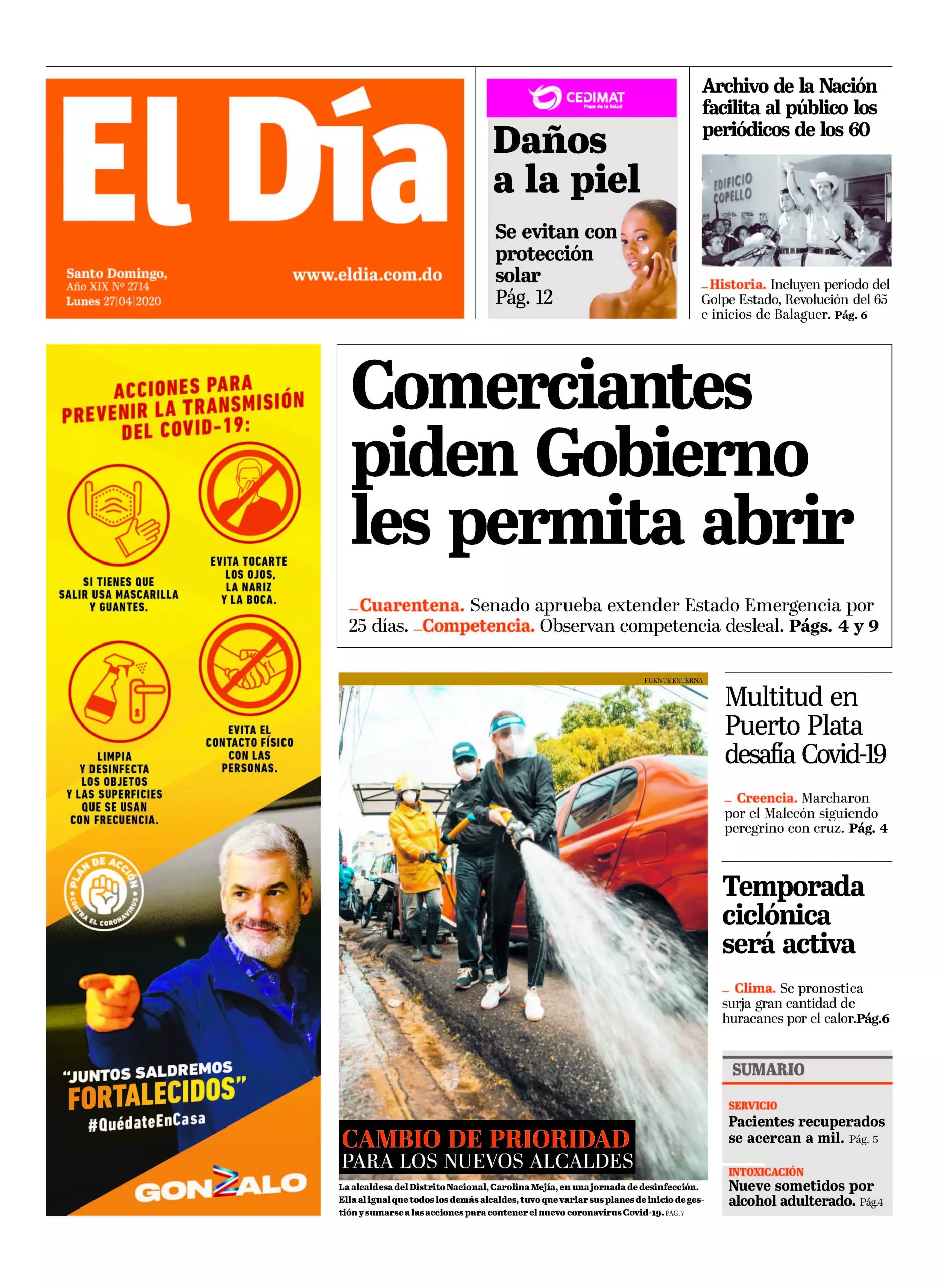 Portada impresa