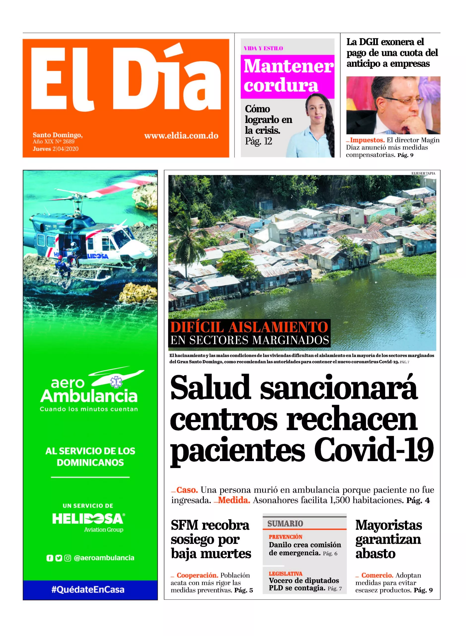 Portada impresa