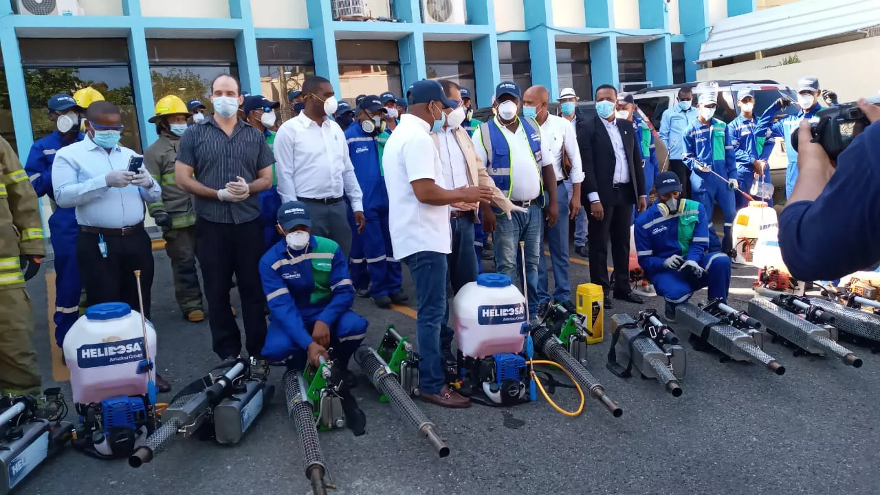 Estado de emergencia en Santo Domingo Norte prioriza higiene y asistencia social