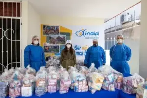 INAIPI entrega raciones alimenticias a familias de niños en estancias infantiles