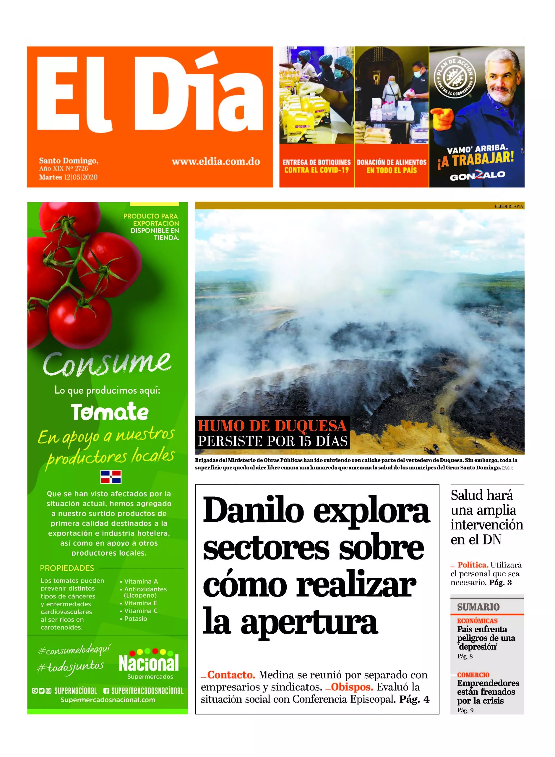 Portada impresa