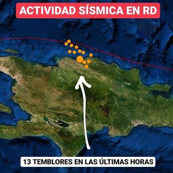 Se registran varios temblores de tierra en Puerto Plata y Línea Noroeste