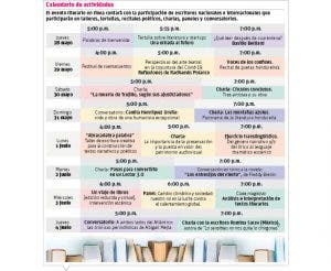 Primera feria del libro “desde casa” inicia hoy