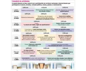 Primera feria del libro “desde casa” inicia hoy